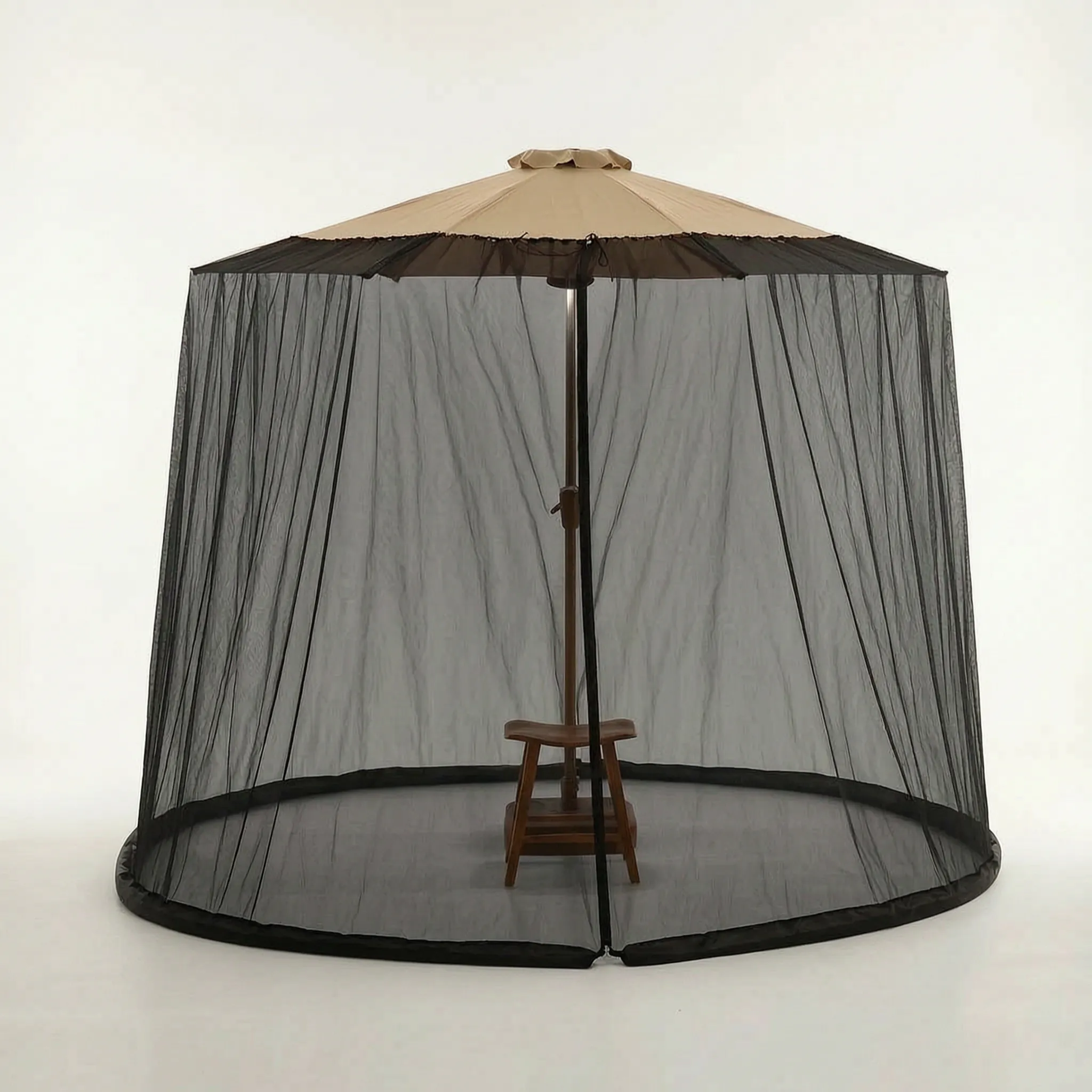 Brollymesh™ -  Outdoor Parasol Insect Net -  Dining Outdoors