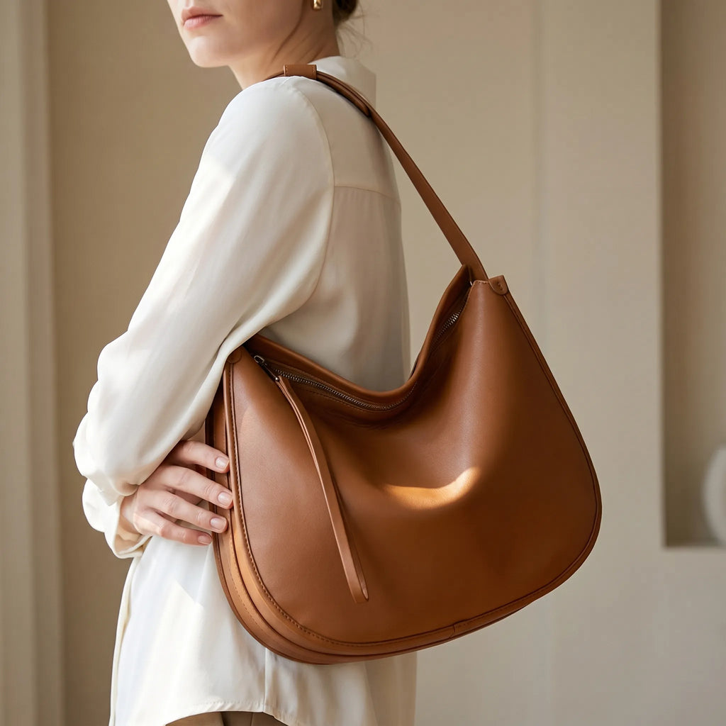Caldene™ -  Soft Minimalist Shoulder Bag -  Carrying Daily Essentials