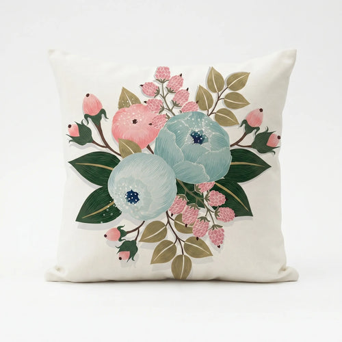 Calisia™ -  Square Decorative Botanical Cushion -  Styling Living Spaces