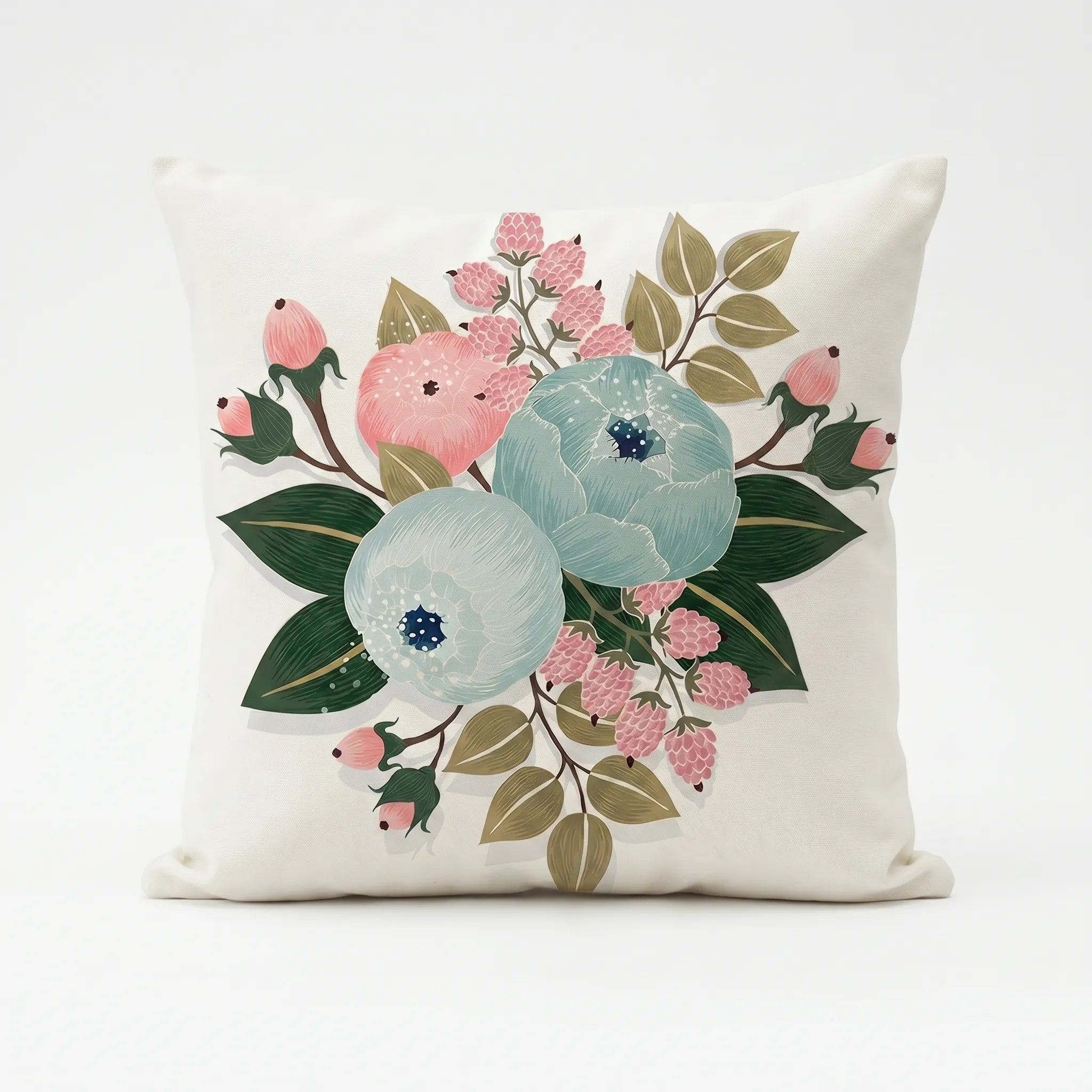 Calisia™ -  Square Decorative Botanical Cushion -  Styling Living Spaces