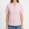 Calsen™ -  Casual Short Sleeve Top -  Casual Daytime Wear