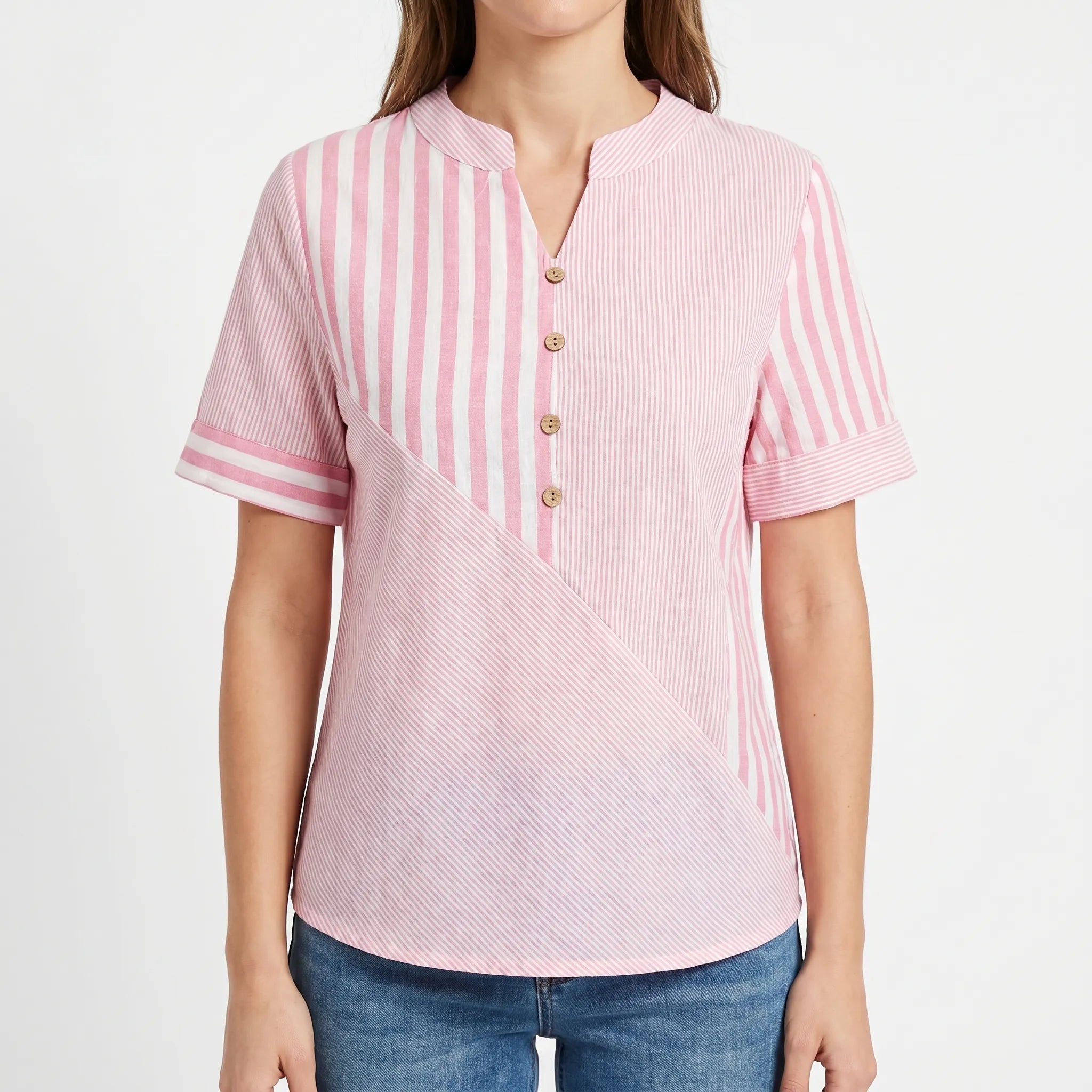 Calsen™ -  Casual Short Sleeve Top -  Casual Daytime Wear
