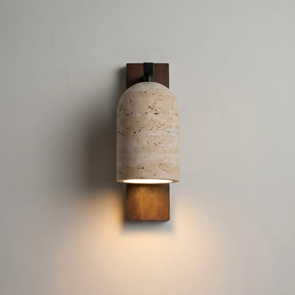 Calyth™ -  Modern Stone Wall Lamp -  Bedside Reading Illumination