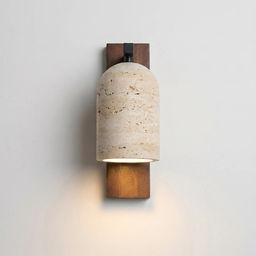 Calyth™ -  Modern Stone Wall Lamp -  Bedside Reading Illumination