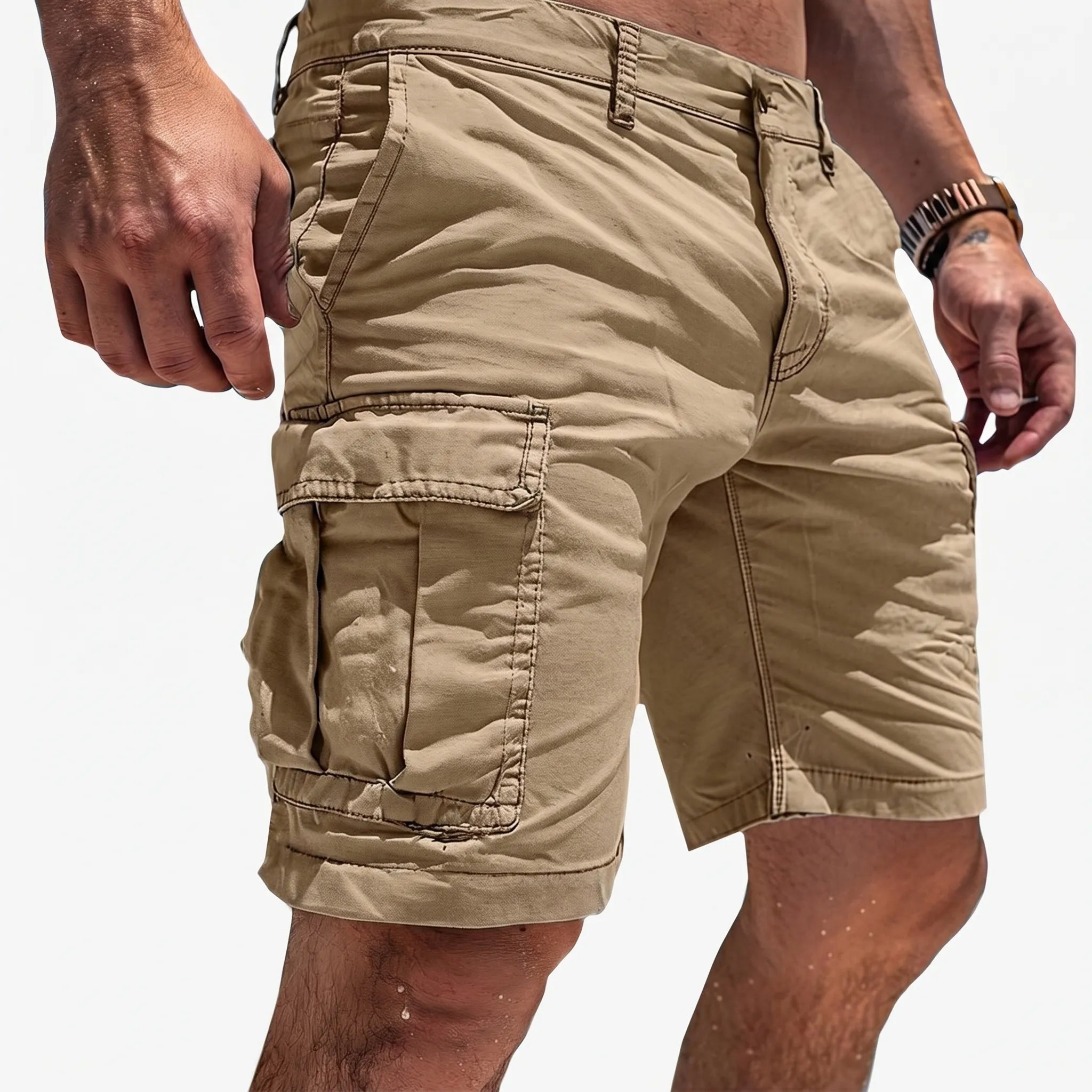 Cargonis™ -  Men's Casual Cargo Shorts -  Weekend Outdoor Walks