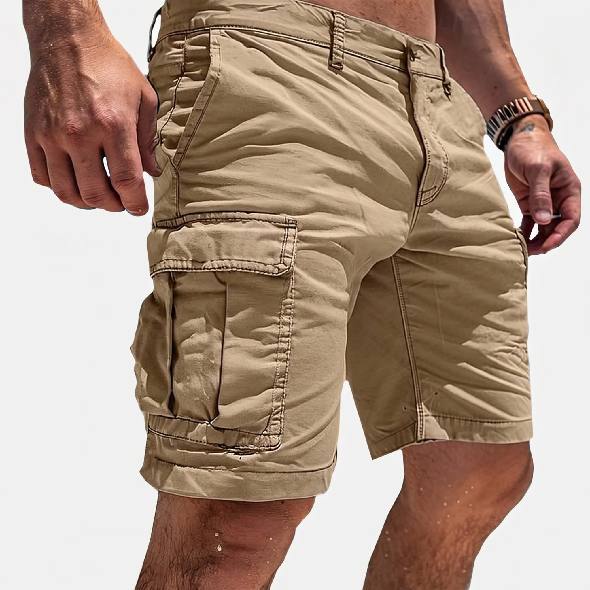 Cargonis™ -  Men's Casual Cargo Shorts -  Weekend Outdoor Walks