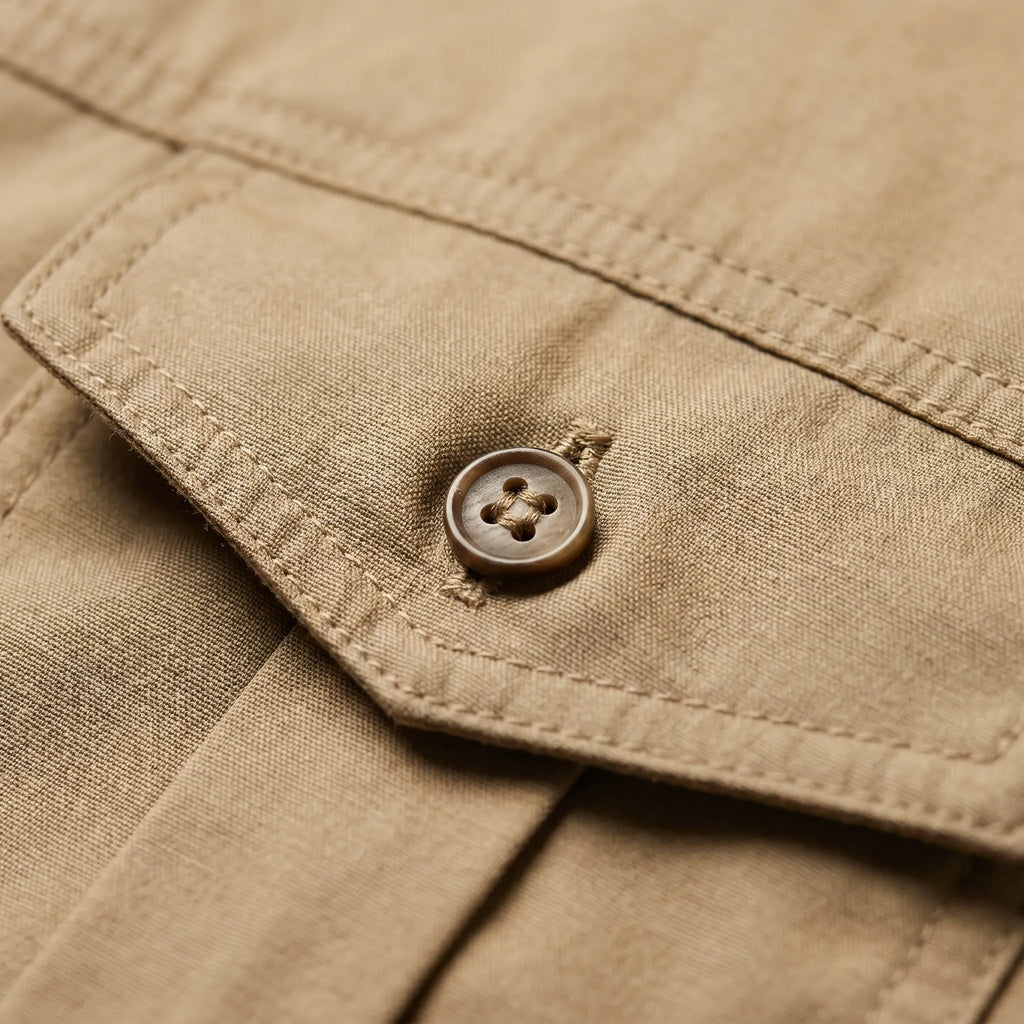 Cavenham™ -  Men's Casual Short-Sleeve Shirt -  Weekend Outings