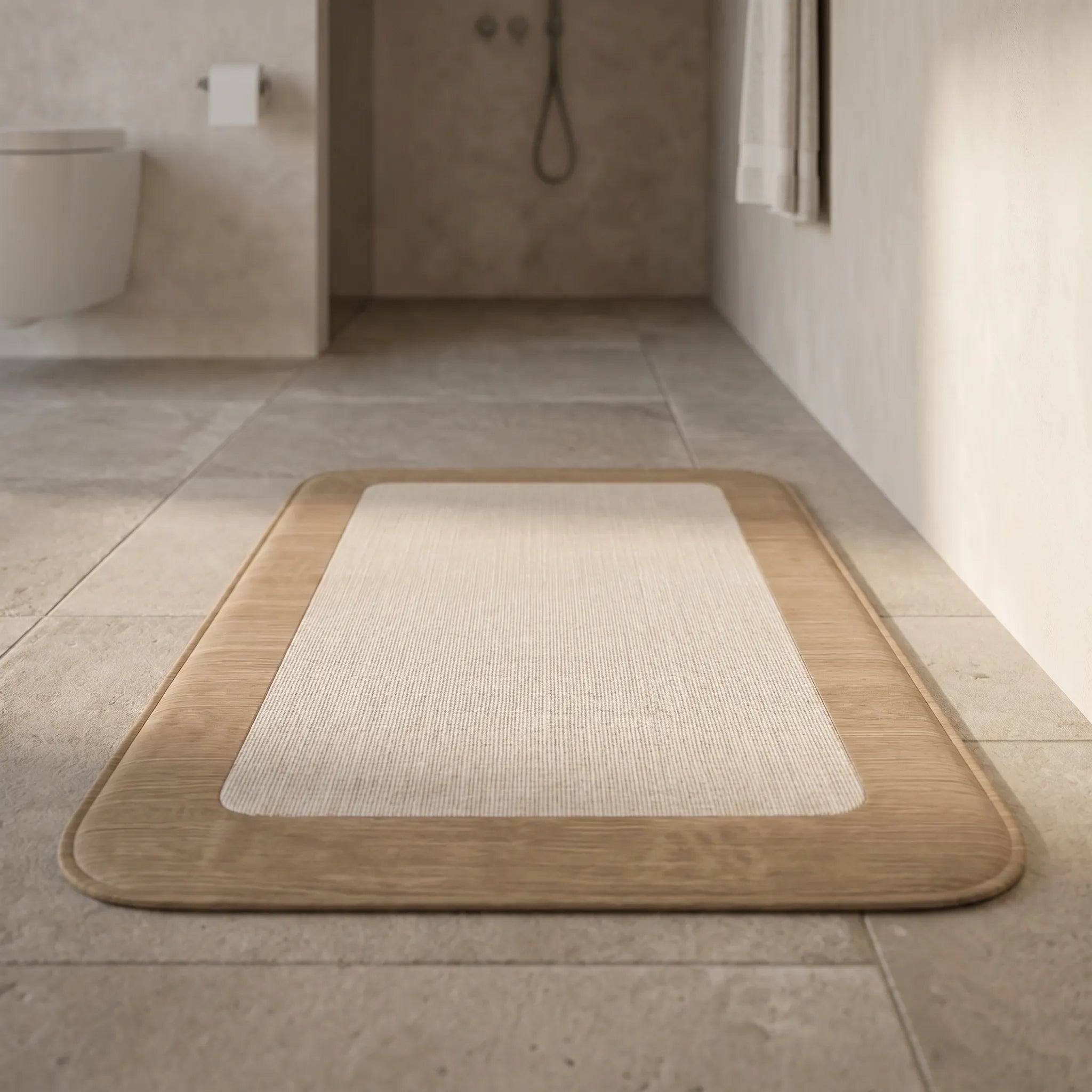 Cendris™ -  Minimalist Bathroom Floor Mat -  Absorbing Shower Moisture