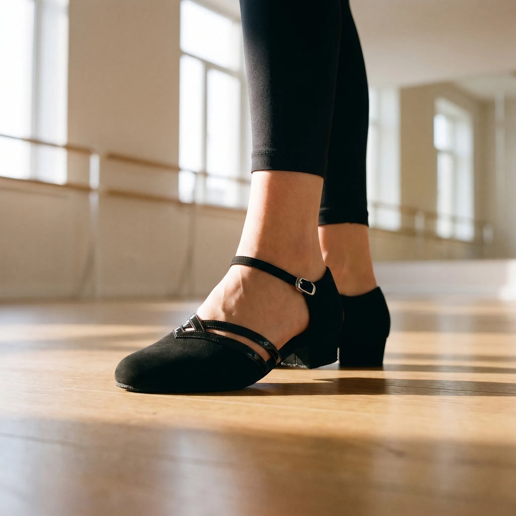 Chorelia™ -  Low Heel Dance Shoes -  Ballroom Dance Sessions