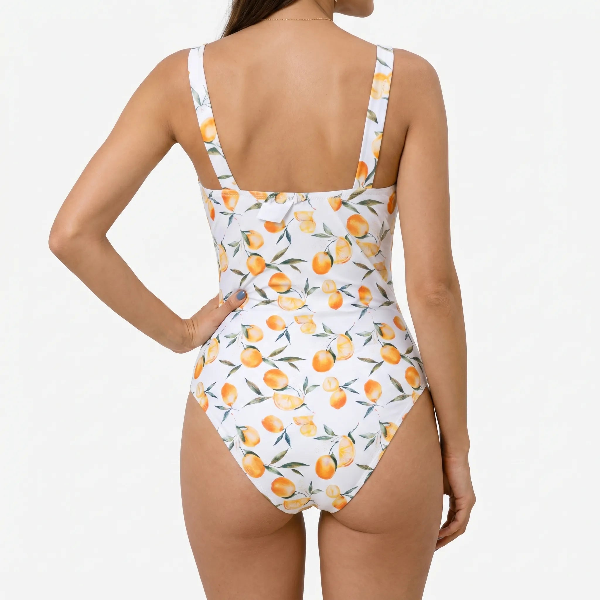 Citrosa™ -  Printed One-Piece Swimsuit -  Holiday Swimming