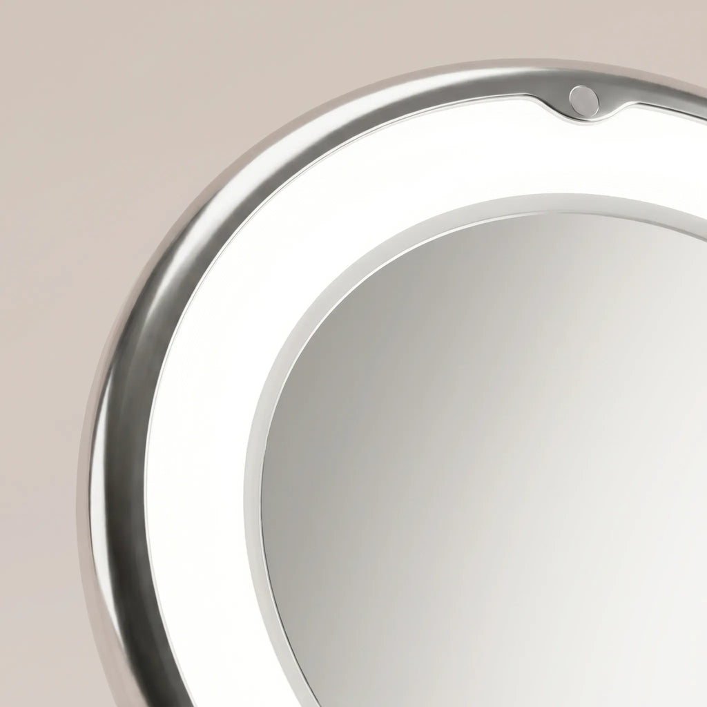 Clarivue™ -  LED Illuminated Magnifying Mirror -  Applying Detailed Makeup