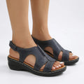 Coralia™ -  Casual Low Wedge Sandal -  Summer City Walks