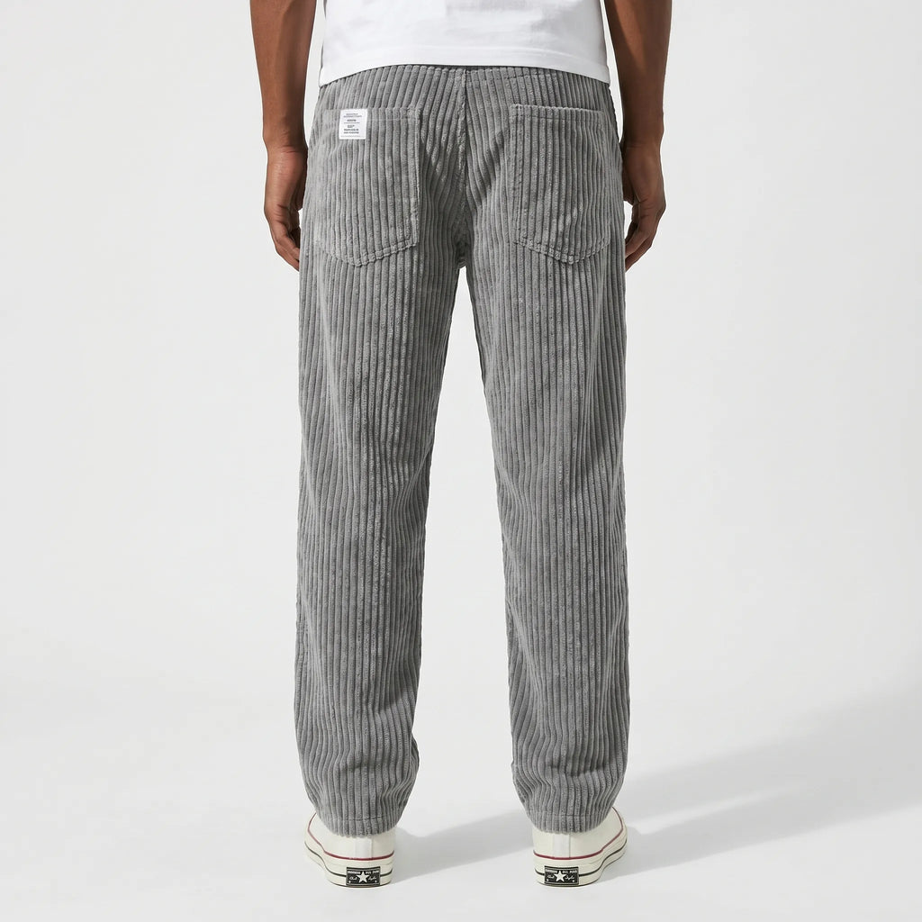 Cordalis™ -  Men's Relaxed Ribbed Trousers -  Everyday Casual Wear