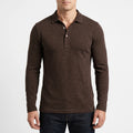 Corston™ -  Long Sleeve Collared Polo Shirt -  Office Casual Days