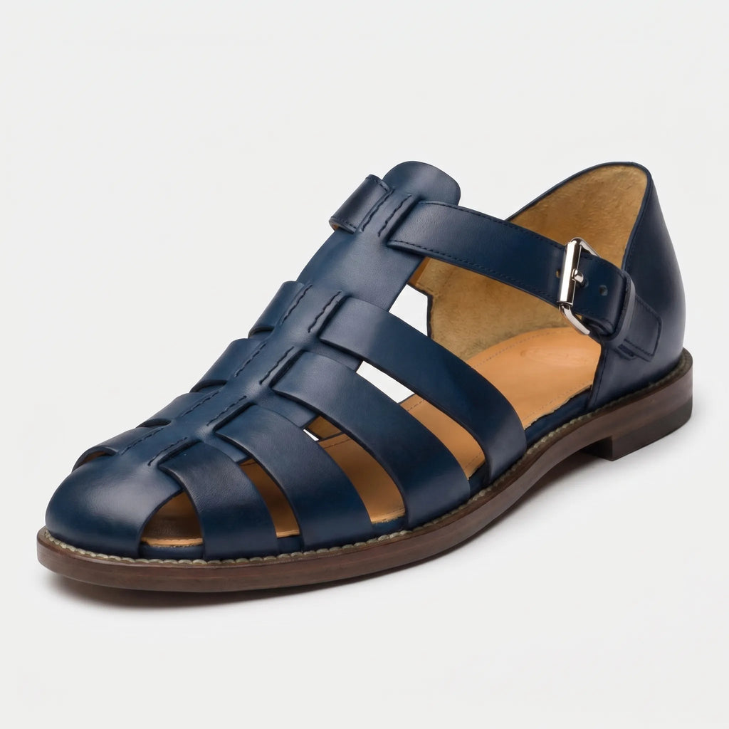 Corval™ -  Closed-Toe Caged Sandals -  Summer City Walks