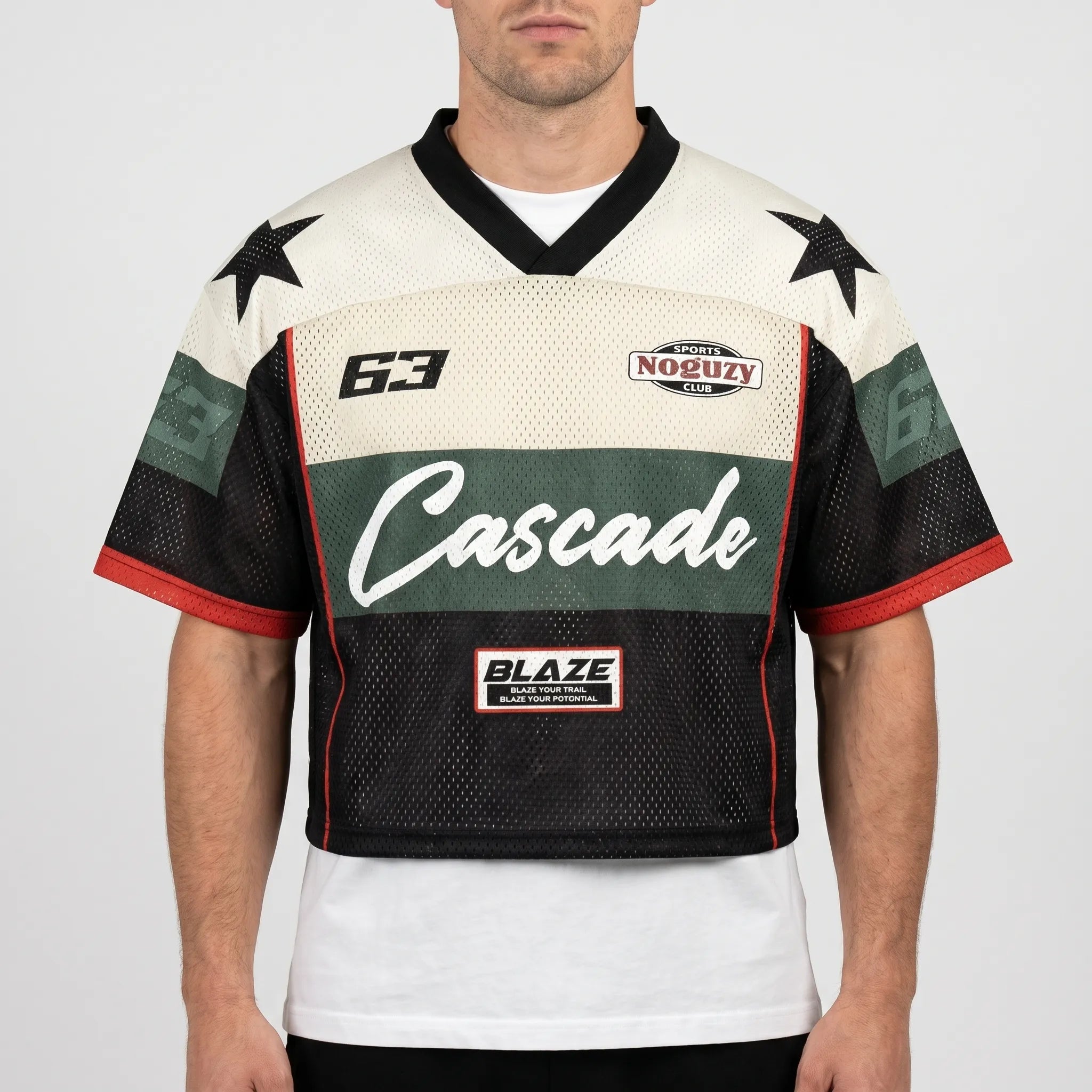 CourtShift™ -  Men's Oversized Graphic Tee -  Streetwear Styling