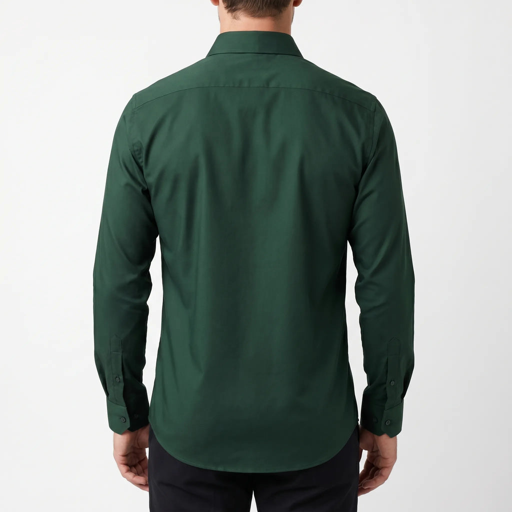 Creston™ -  Men's Long Sleeve Buttoned Shirt -  Smart Casual Dressing