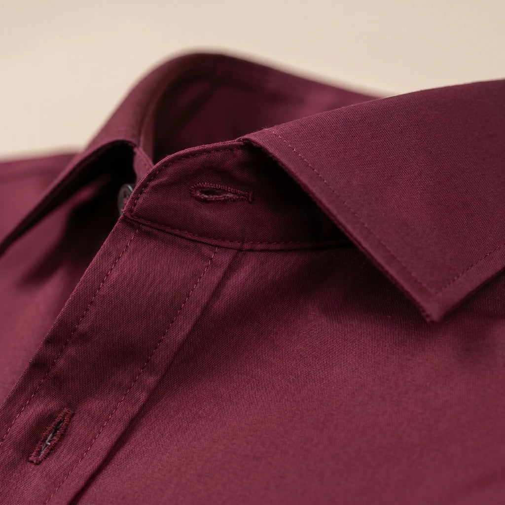 Creston™ -  Men's Long Sleeve Buttoned Shirt -  Smart Casual Dressing