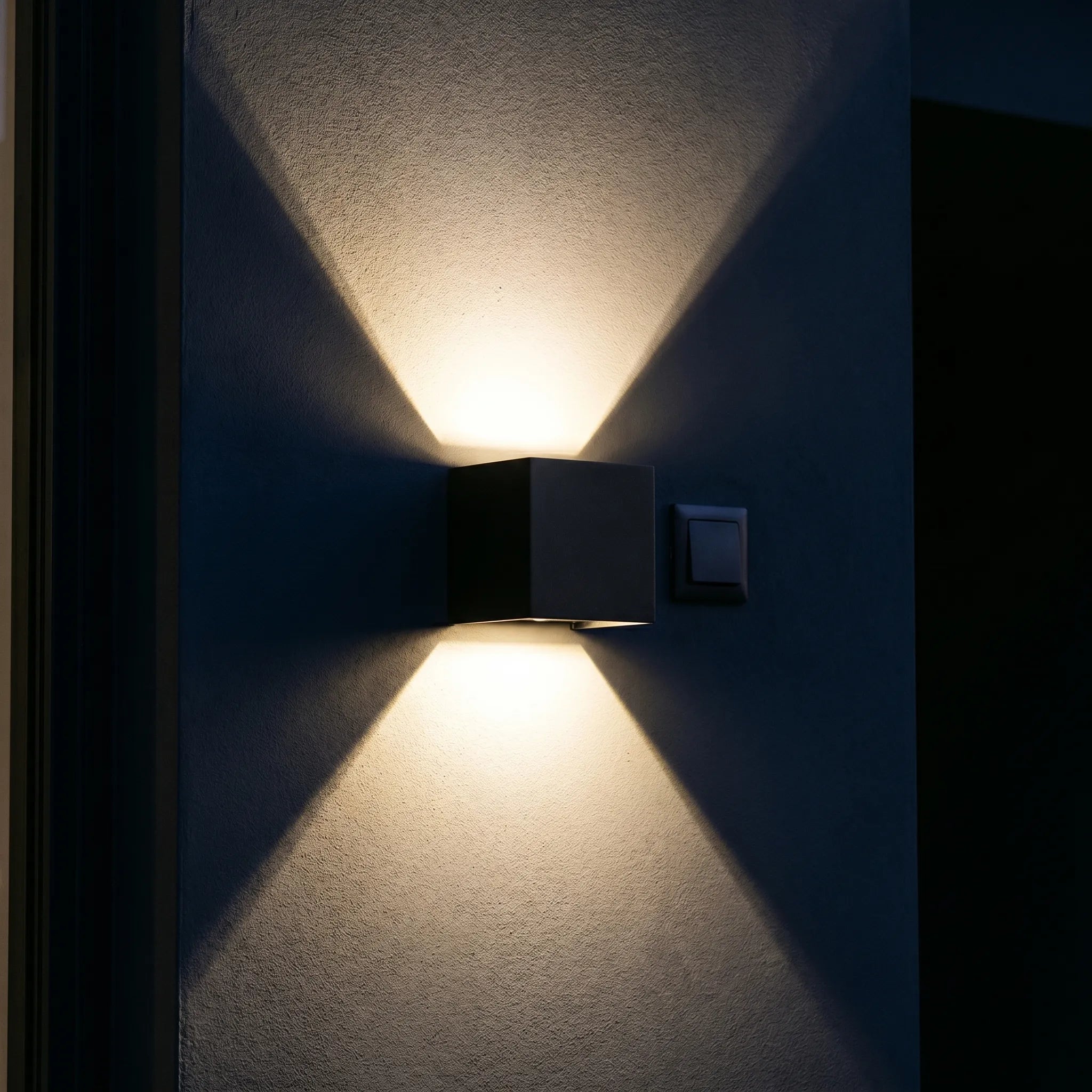 Cubera™ -  Modern Outdoor Wall Light -  Illuminating Entranceways
