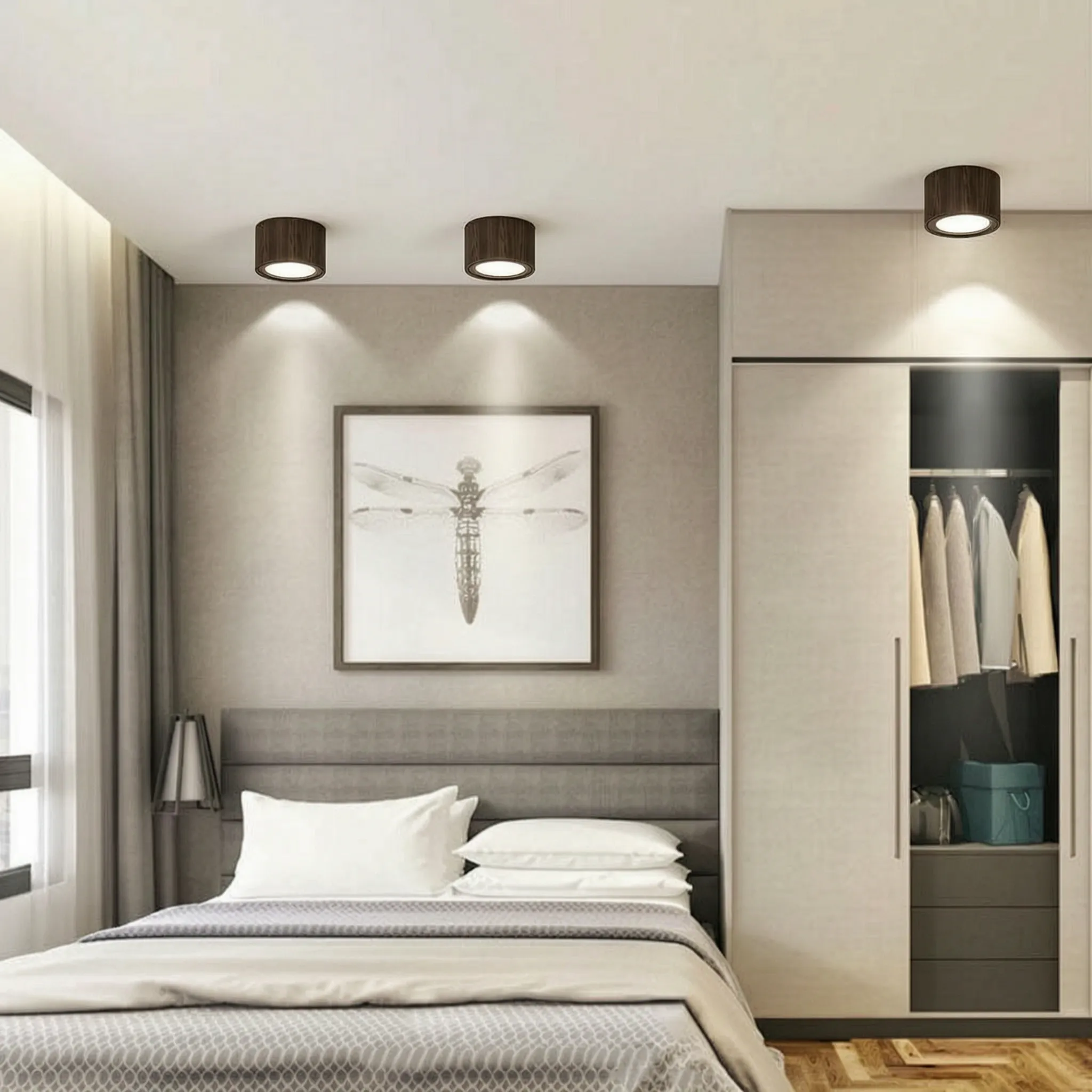 Cylaris™ -  Modern Cylindrical Ceiling Light -  Overhead Illumination