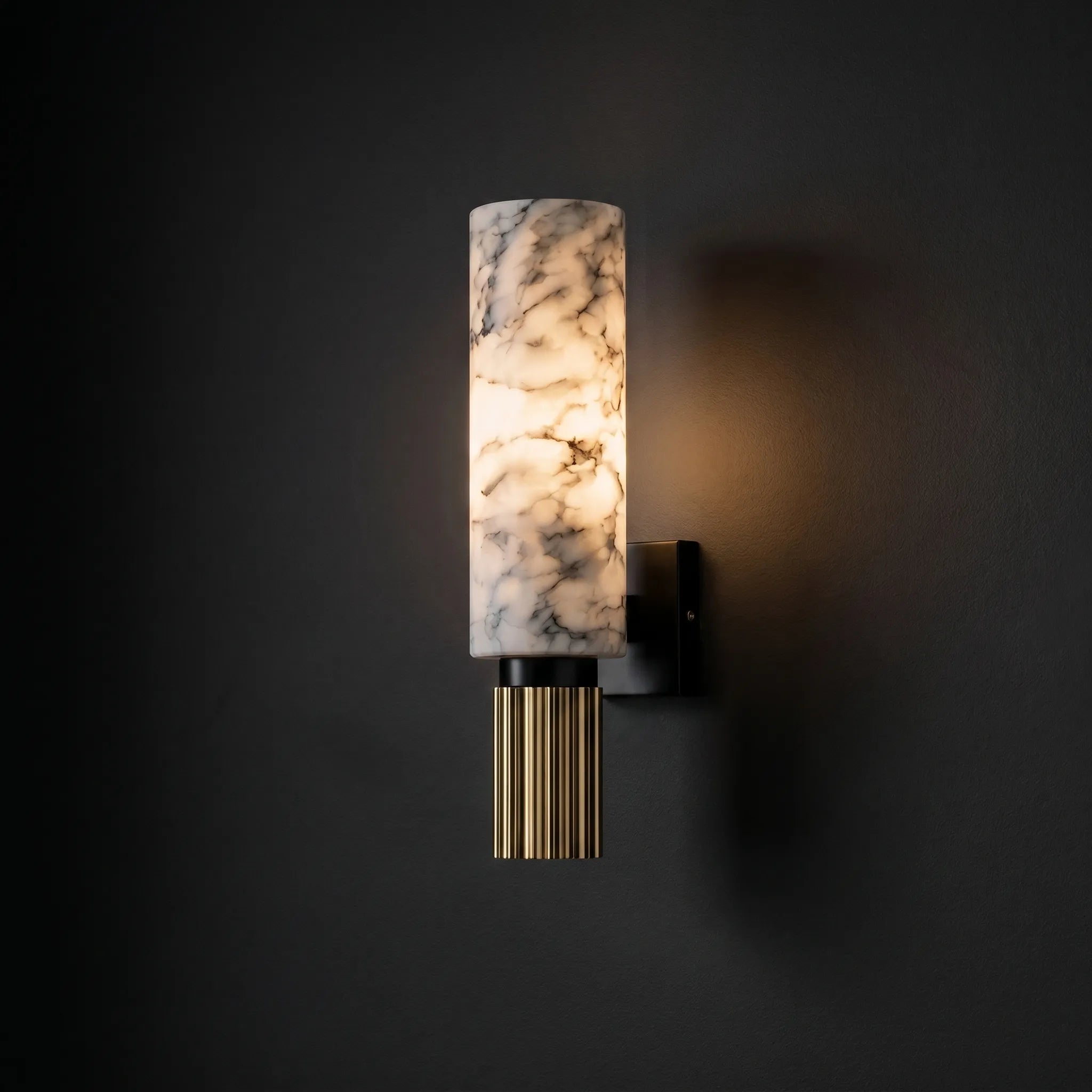 Cylindon™ -  Vertical Cylindrical Wall Sconce -  Ambient Interior Lighting