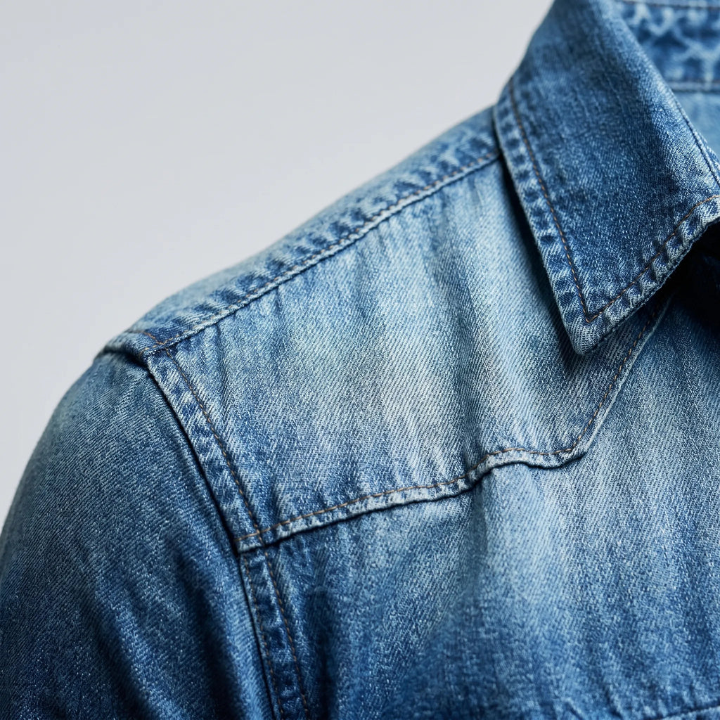Densox™ -  Long Sleeve Washed Casual Shirt -  Everyday Casual Wear