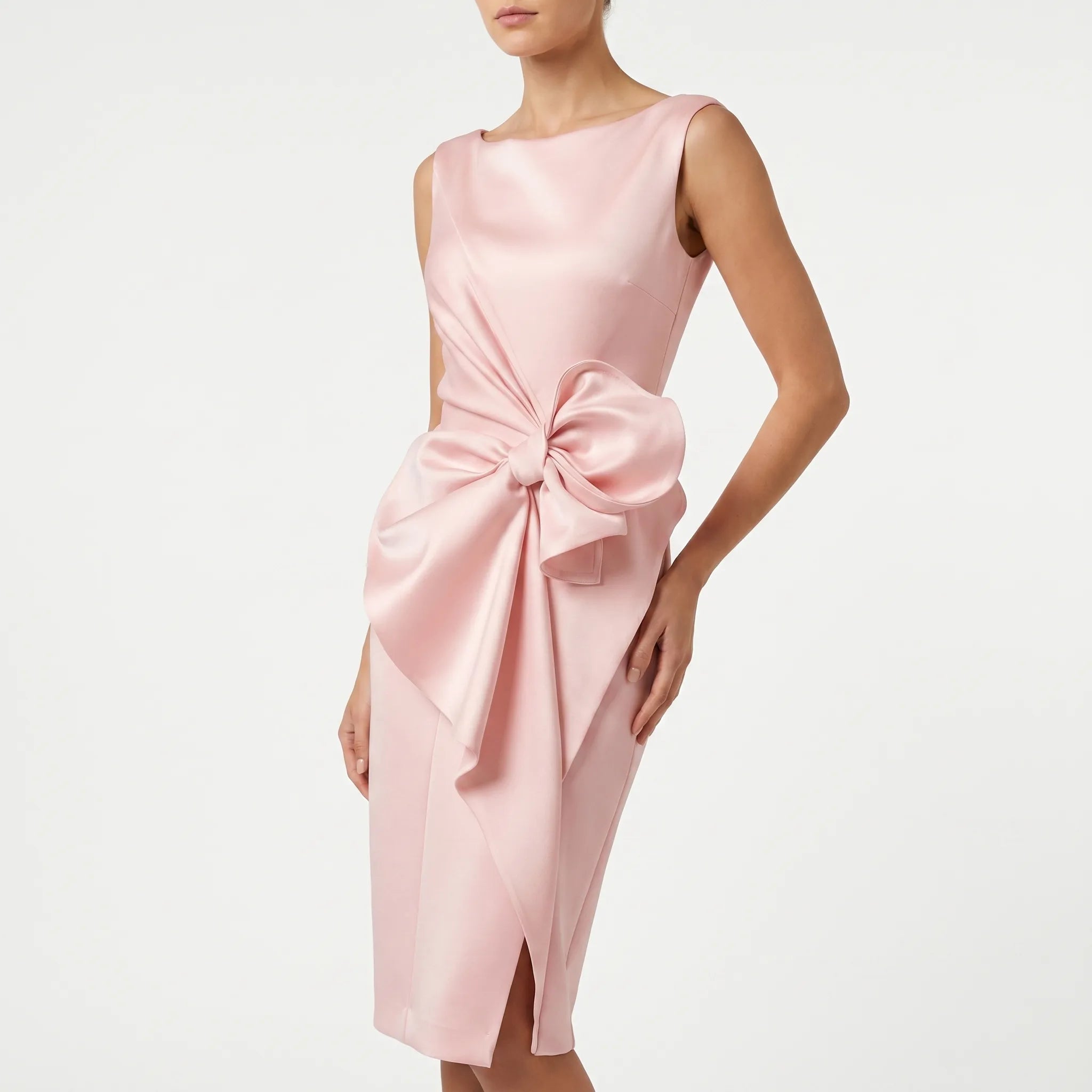 Dovina™ -  Sleeveless Cocktail Dress -  Attending Formal Events