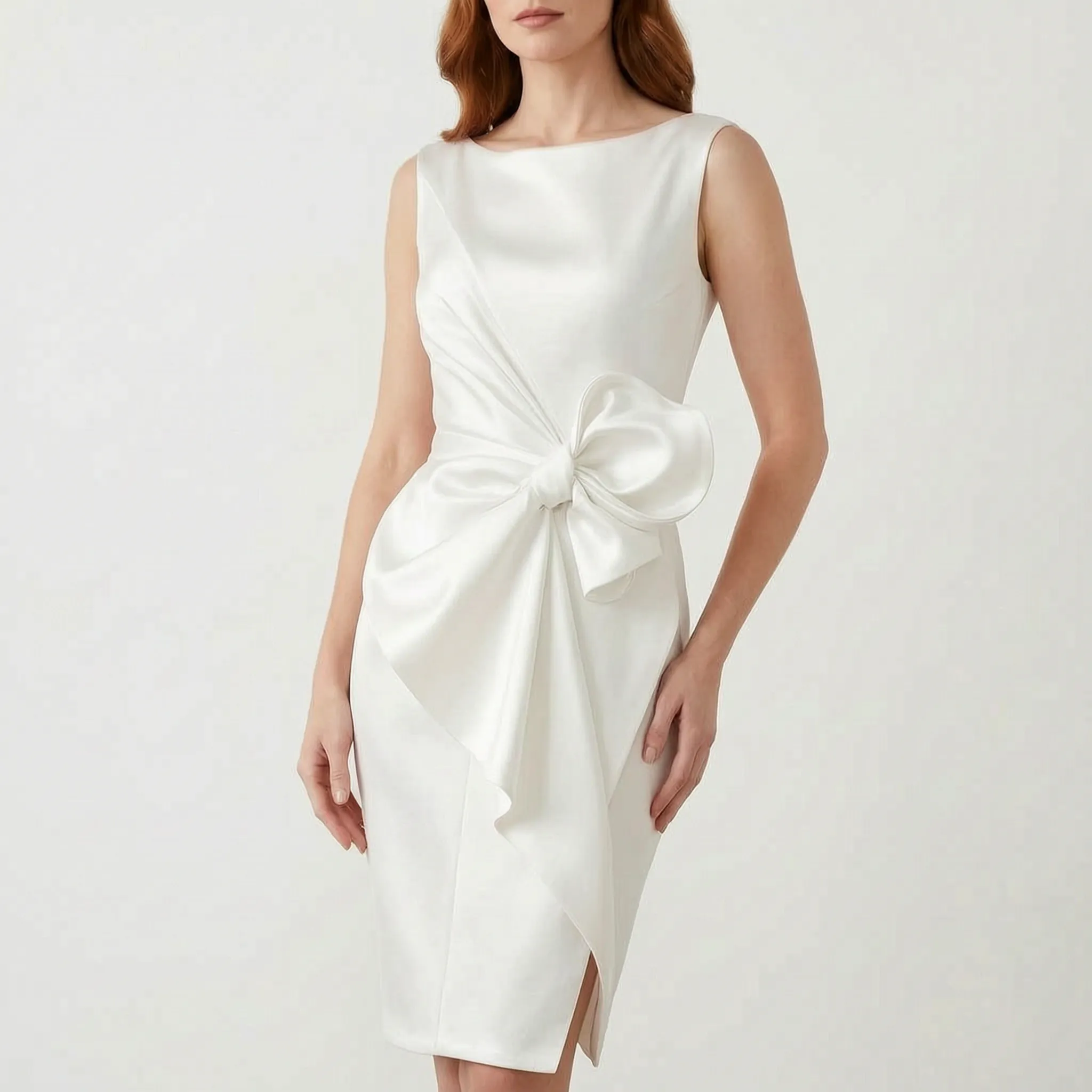 Dovina™ -  Sleeveless Cocktail Dress -  Attending Formal Events