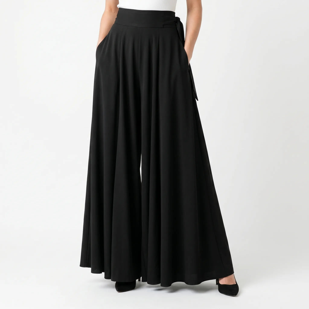 Drapevia™ -  High-Waisted Flowing Skirt -  Evening Dinners