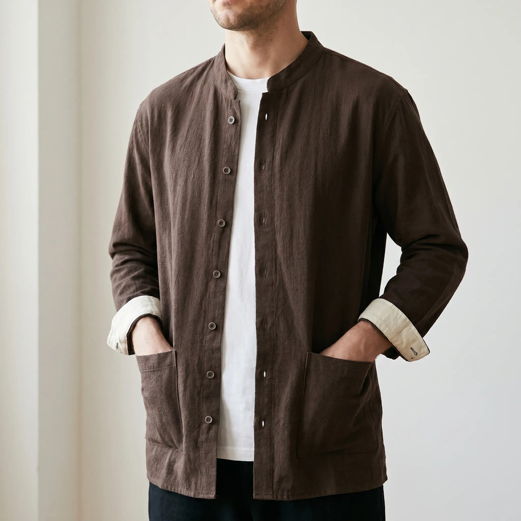 Drapion™ -  Long Sleeve Casual Shirt -  Smart Casual Dressing
