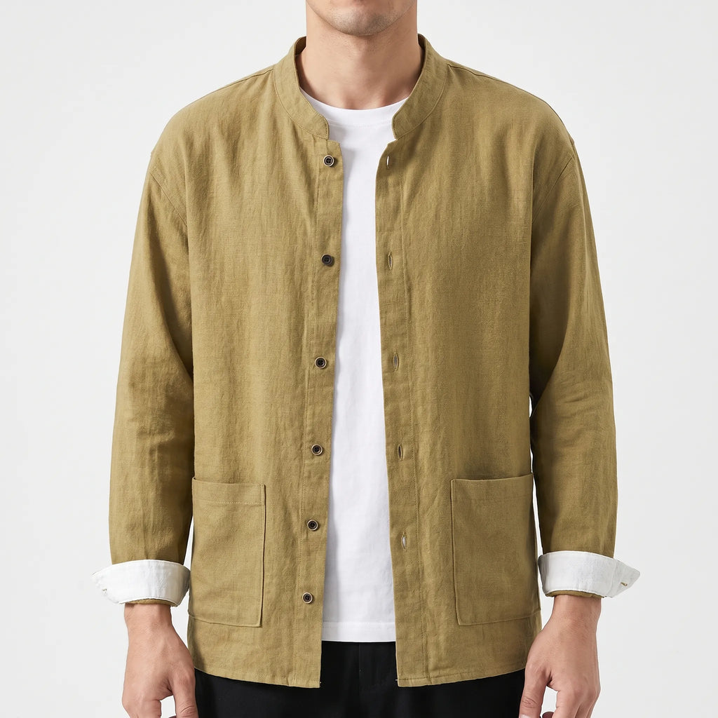 Drapion™ -  Long Sleeve Casual Shirt -  Smart Casual Dressing
