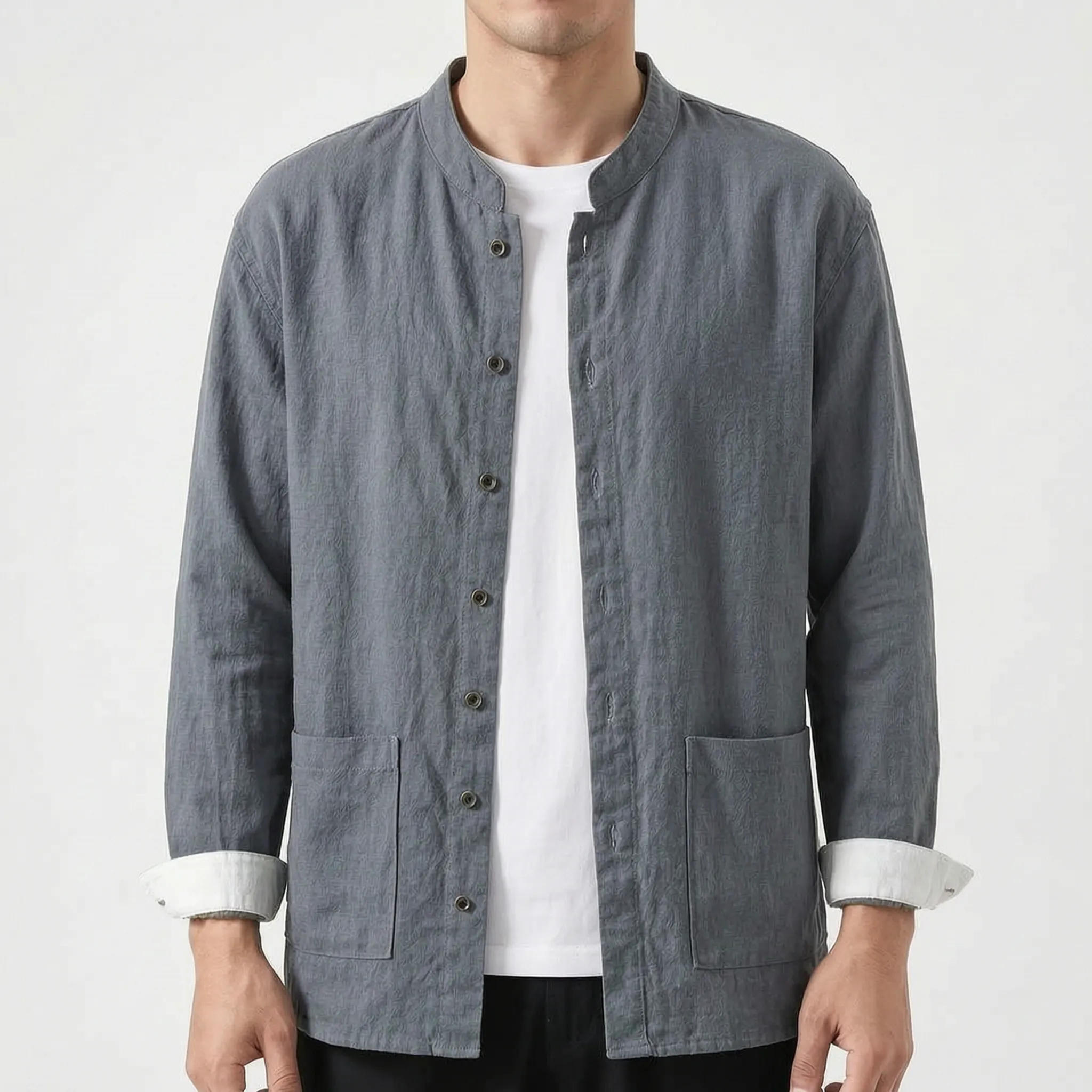 Drapion™ -  Long Sleeve Casual Shirt -  Smart Casual Dressing