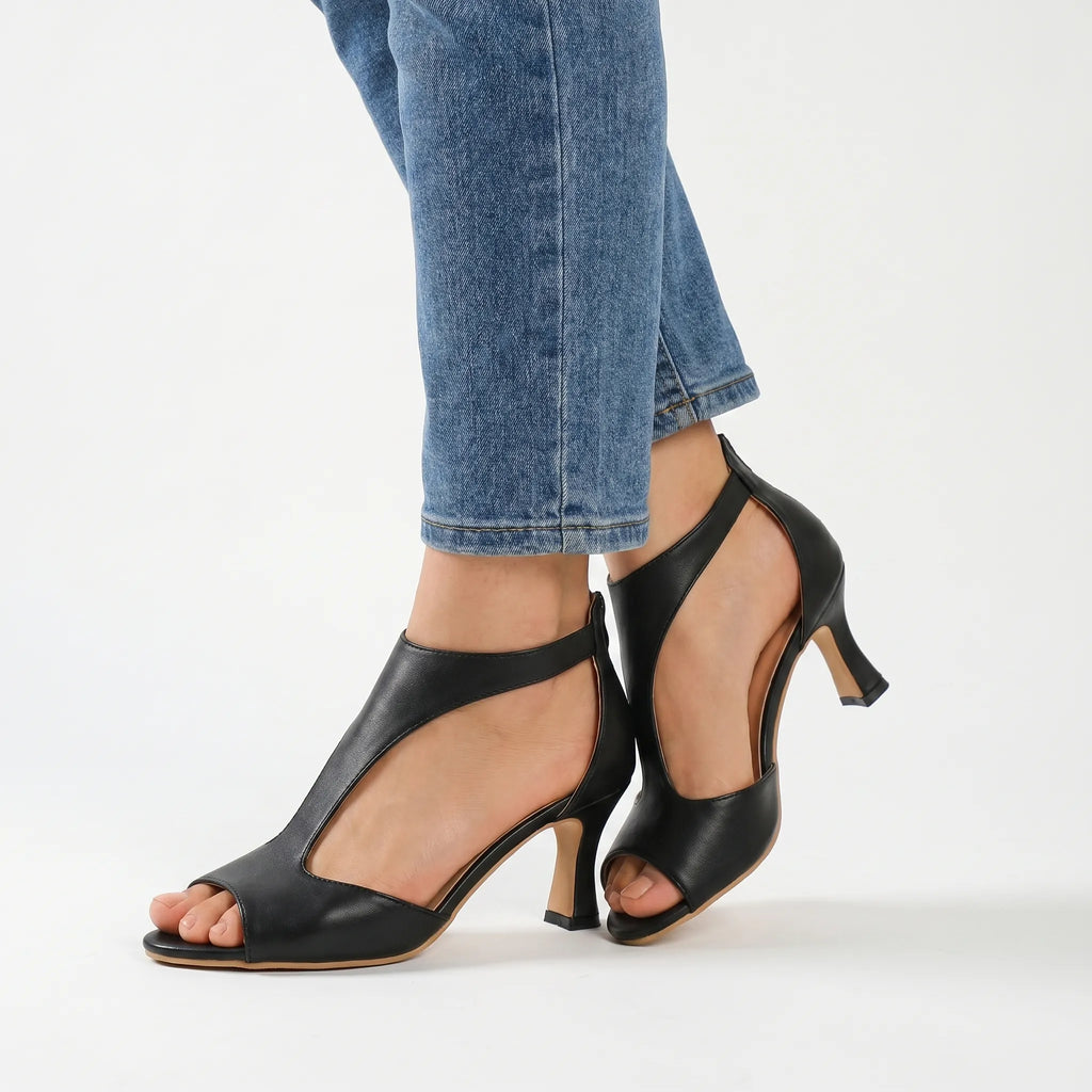 Elevise™ -  Orthopaedic Mid-Heel Sandal -  Extended Daytime Walking