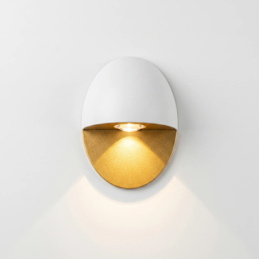 Ellipra™ -  Minimalist Oval Wall Light -  Illuminating Exterior Walls