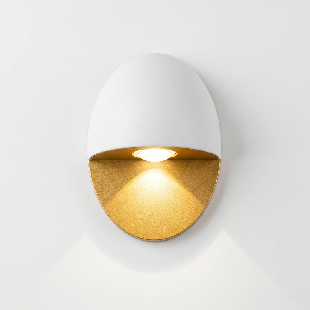 Ellipra™ -  Minimalist Oval Wall Light -  Illuminating Exterior Walls
