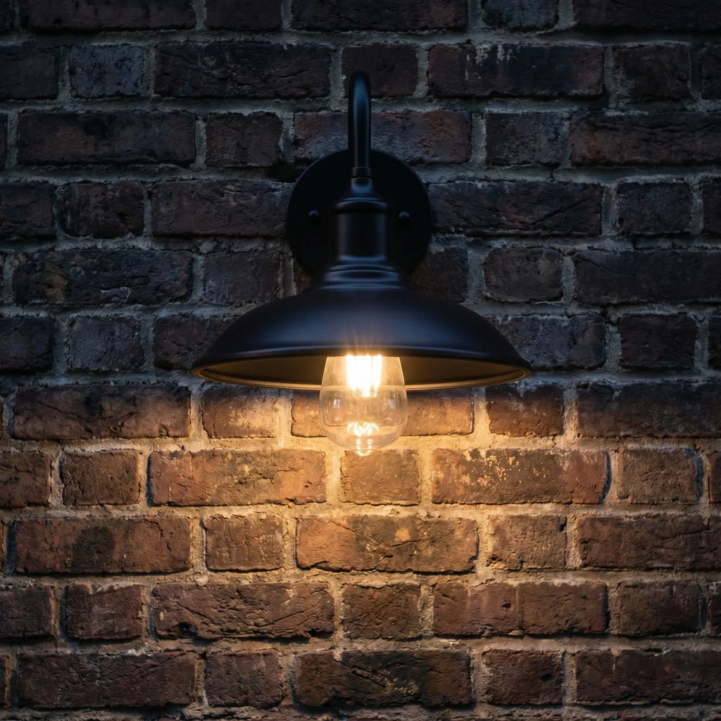 Embera™ -  Industrial Style Wall Fixture -  Lighting Dark Corridors