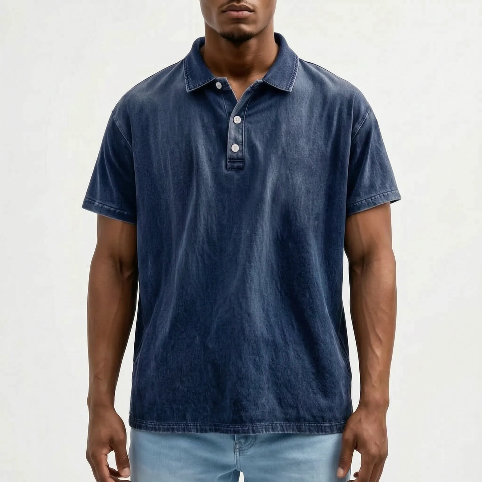 Fadero™ -  Vintage Wash Polo -  Casual Downtime