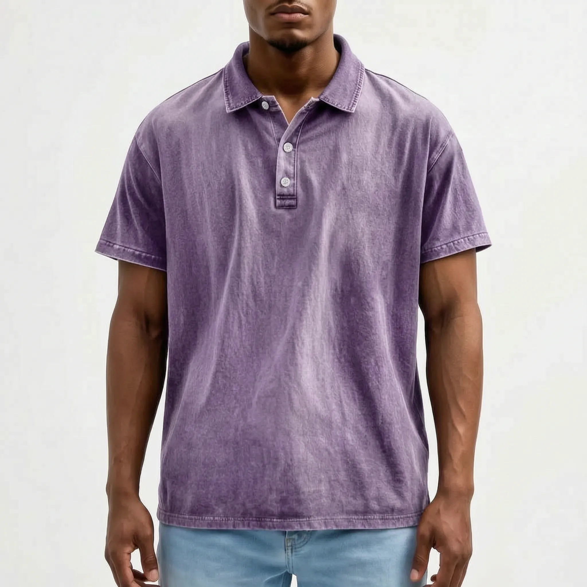 Fadero™ -  Vintage Wash Polo -  Casual Downtime