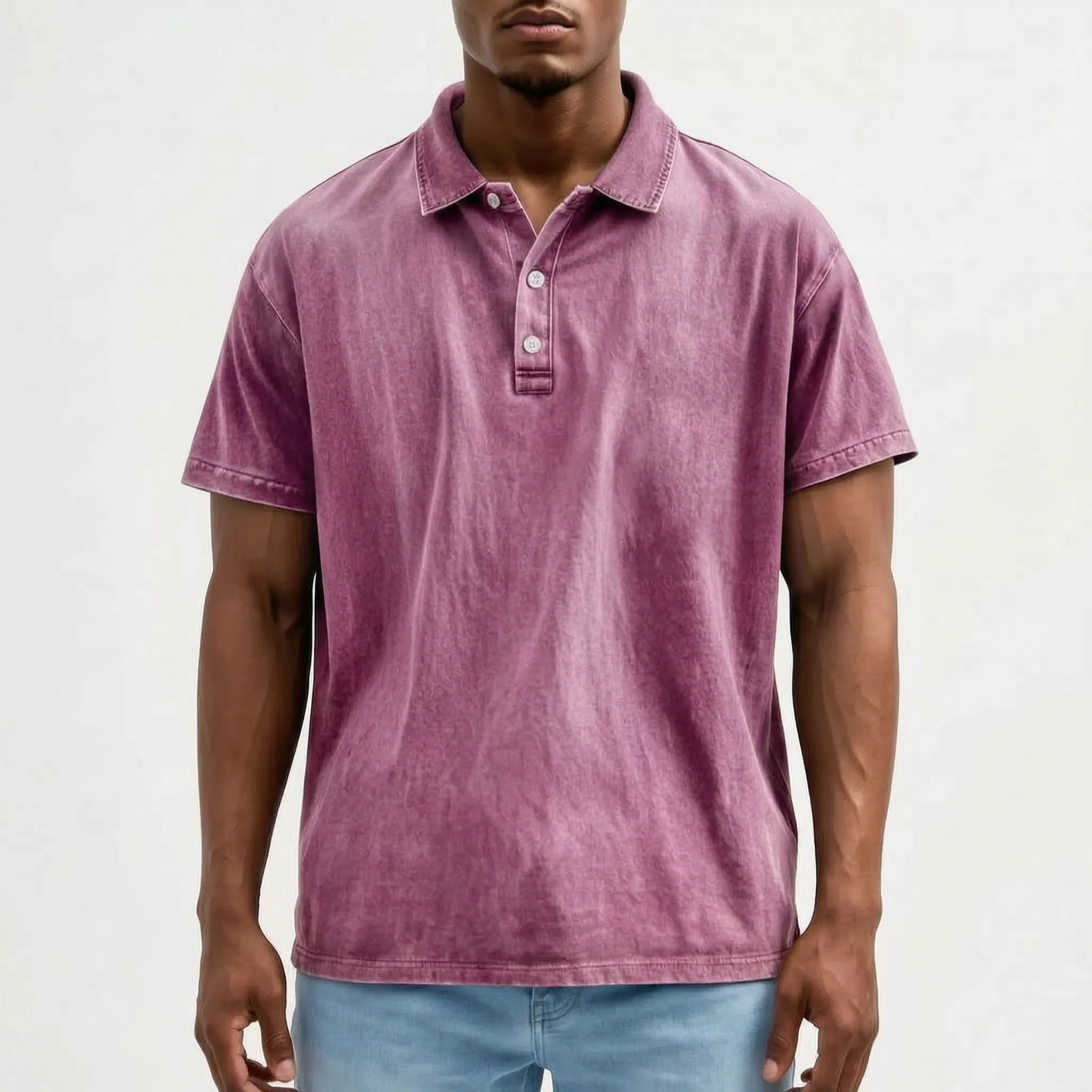 Fadero™ -  Vintage Wash Polo -  Casual Downtime