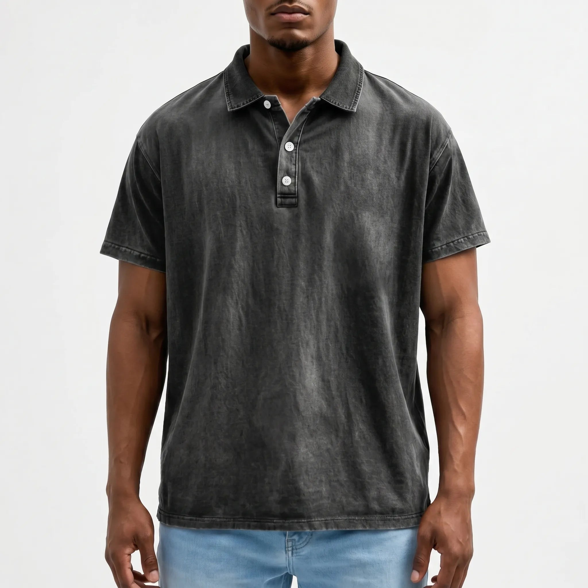 Fadero™ -  Vintage Wash Polo -  Casual Downtime