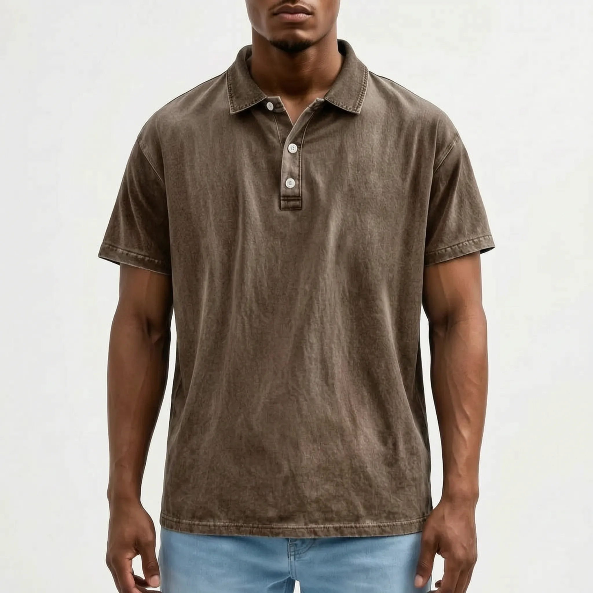 Fadero™ -  Vintage Wash Polo -  Casual Downtime