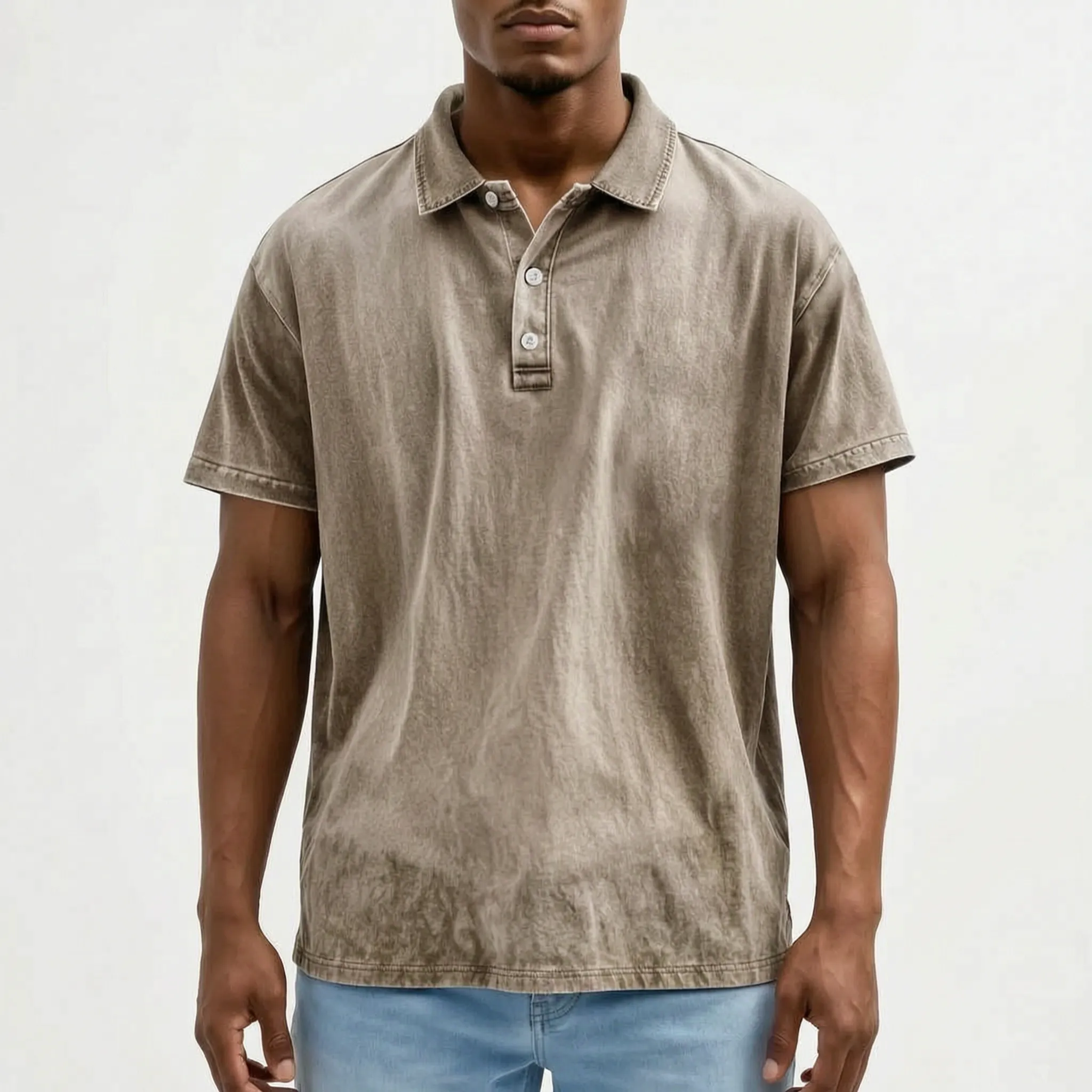 Fadero™ -  Vintage Wash Polo -  Casual Downtime
