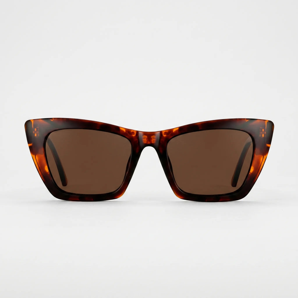 Felineq™ -  Angular Cat Eye Sunglasses -  Reducing Bright Glare