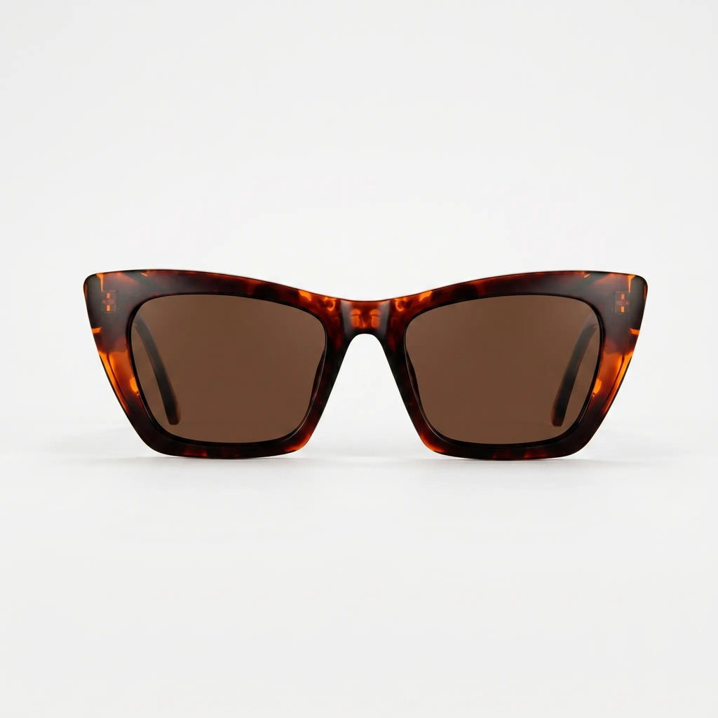 Felineq™ -  Angular Cat Eye Sunglasses -  Reducing Bright Glare