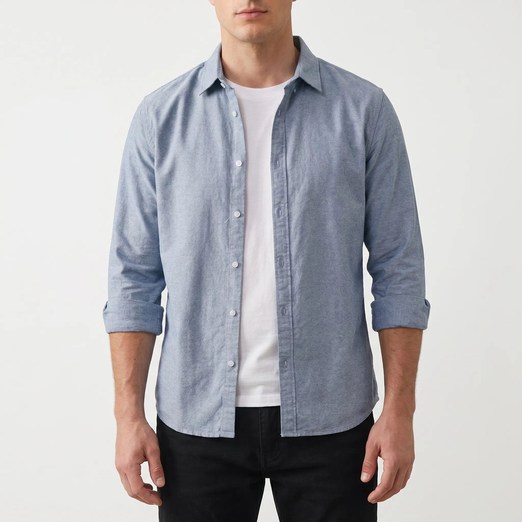 Fenshire™ -  Relaxed Fit Button Shirt -  Weekend Layering