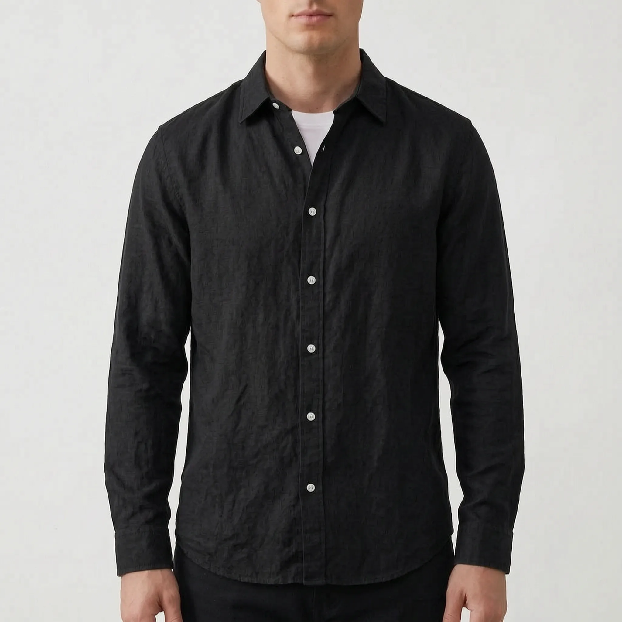 Fenshire™ -  Relaxed Fit Button Shirt -  Weekend Layering