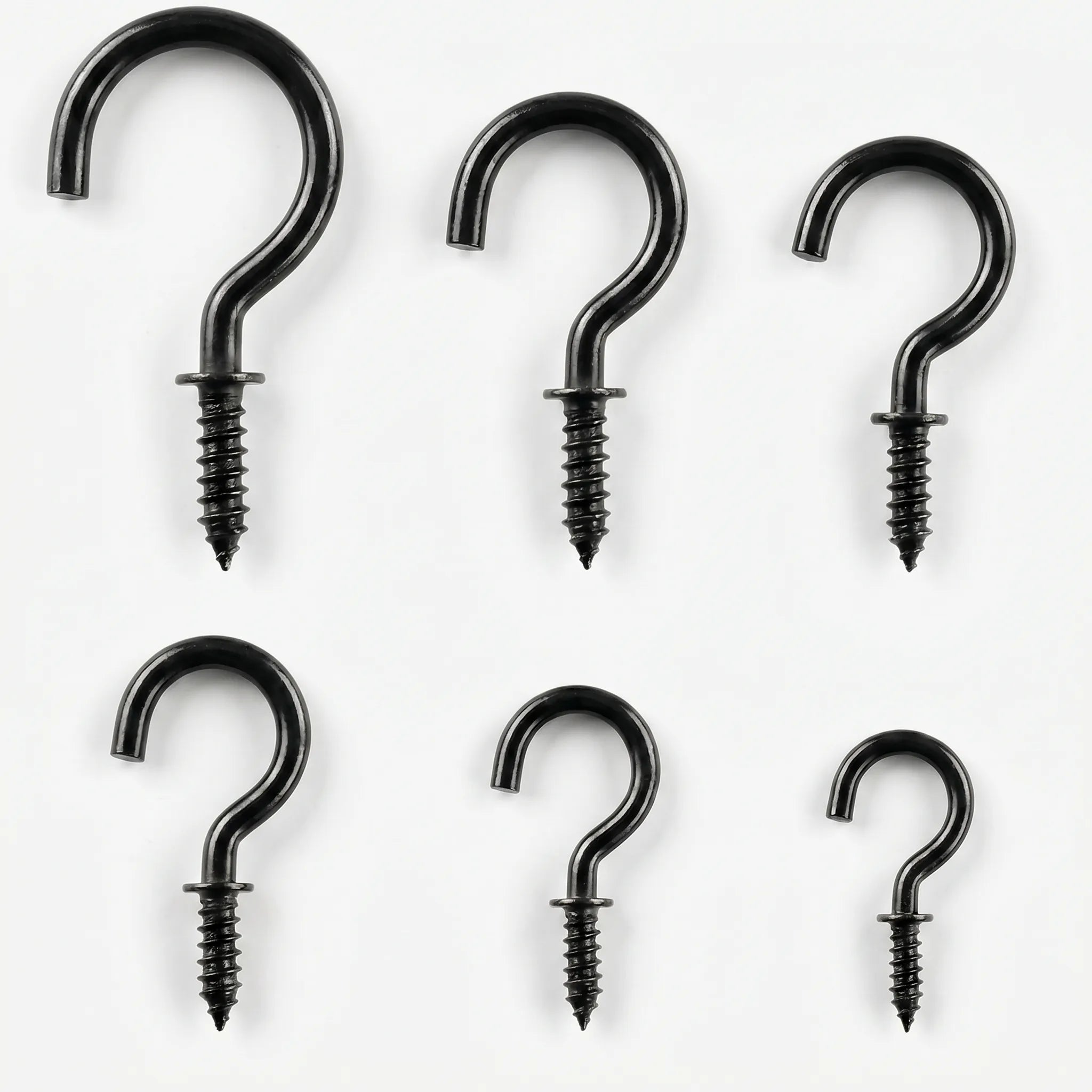 Fixova™ -  Assorted Screw-In Cup Hooks -  Hanging Fairy Lights