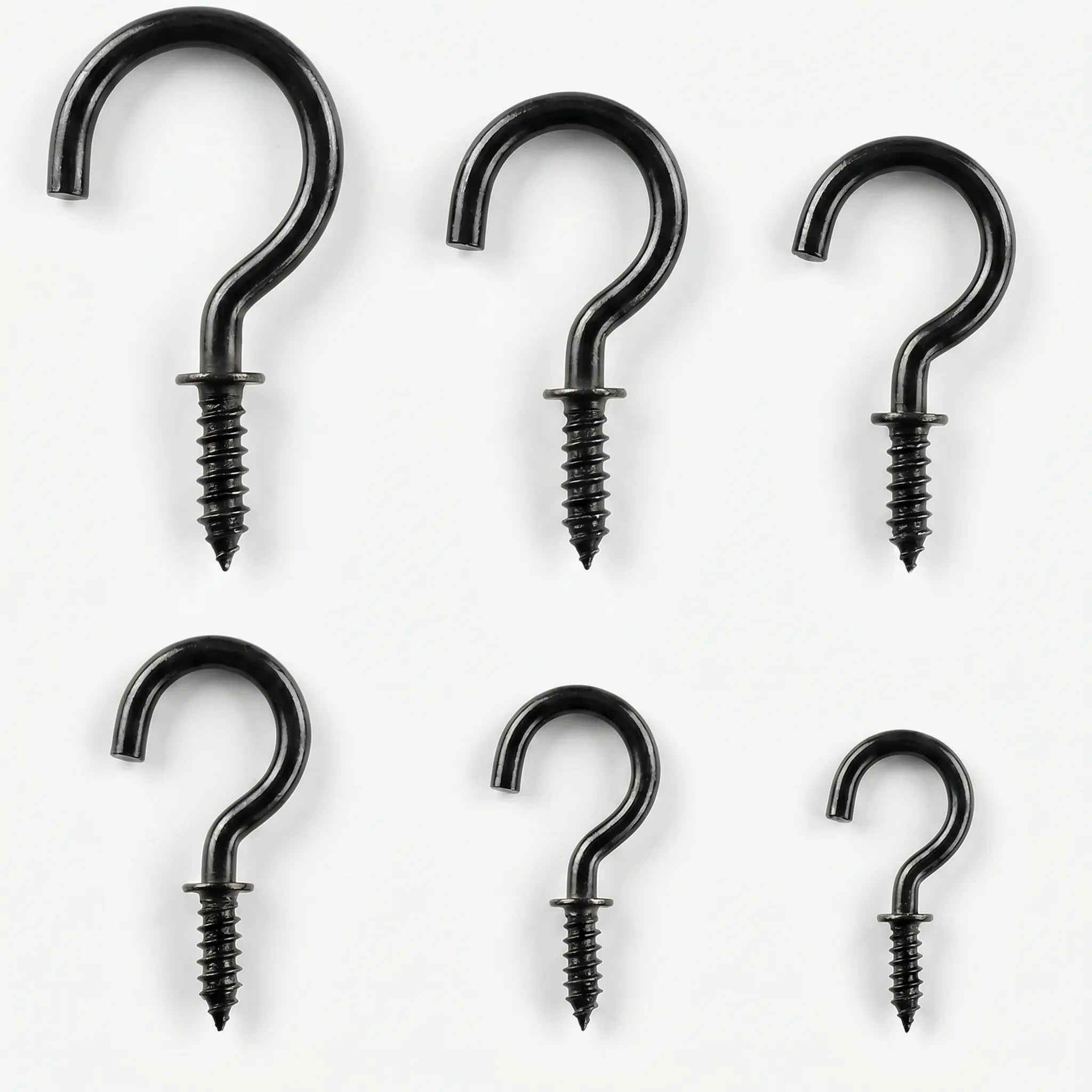 Fixova™ -  Assorted Screw-In Cup Hooks -  Hanging Fairy Lights