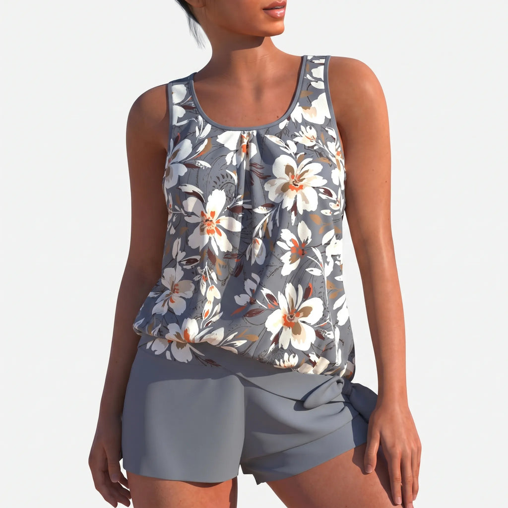 Florave™ -  Two Piece Swim Set -  Beach Holidays