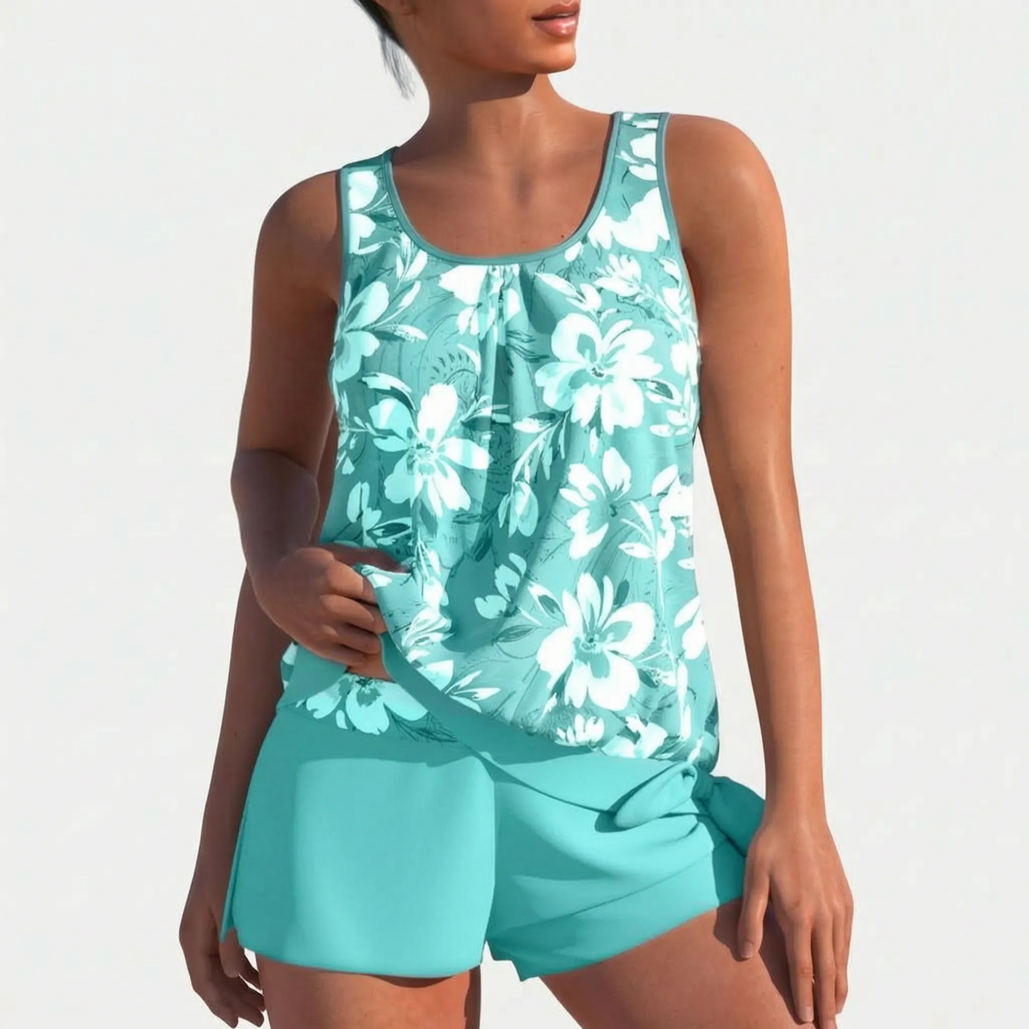 Florave™ -  Two Piece Swim Set -  Beach Holidays
